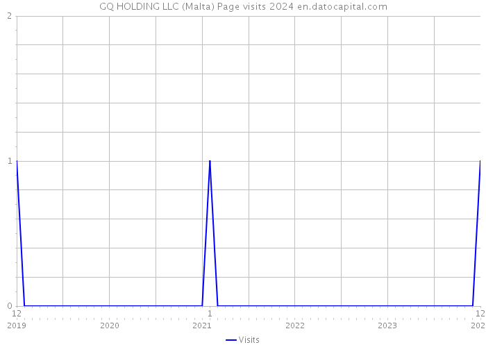 GQ HOLDING LLC (Malta) Page visits 2024 