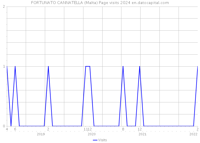 FORTUNATO CANNATELLA (Malta) Page visits 2024 