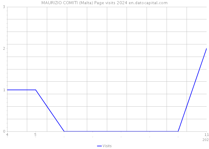MAURIZIO COMITI (Malta) Page visits 2024 