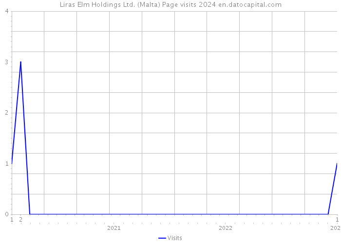Liras Elm Holdings Ltd. (Malta) Page visits 2024 
